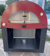 Alfa Forni Moderno base de four à pizza 3pizzas noir BF-3P NER